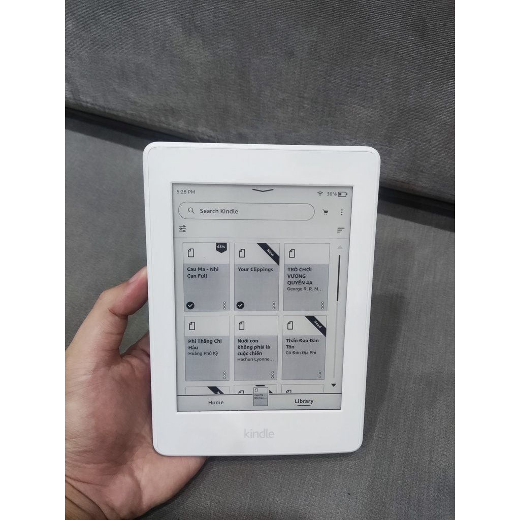 Máy đọc sách Kindle Paperwhite 3 (7th) có đèn nền chính hãng nhập khẩu Mỹ | BigBuy360 - bigbuy360.vn