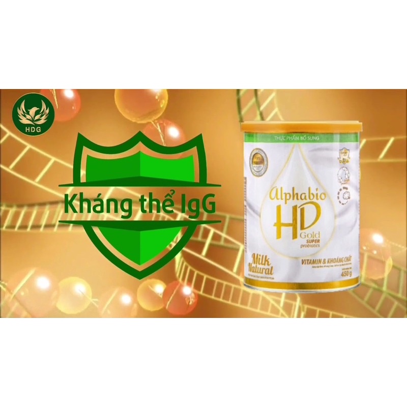 [Combo 2 hộp] - Sữa non Alpha Bio Hd Gold