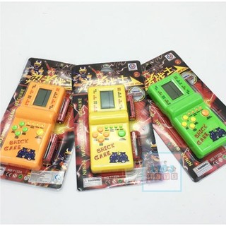 Máy chơi game mini xếp gạch, xếp hình (kèm pin)