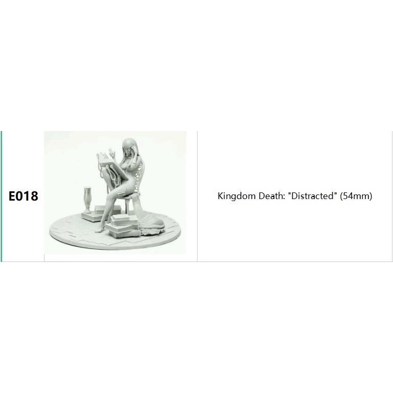 Kingdom Death: "Mất tập trung" (54mm) E018