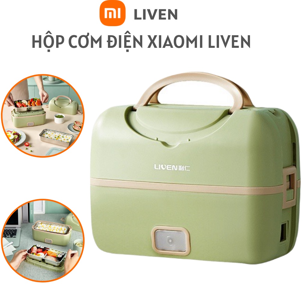 Hộp Cơm Cắm Điện Đa Năng XIAOMI LIVEN FH-18 an toàn tiện lợi phù hợp với dân văn phòng kh31