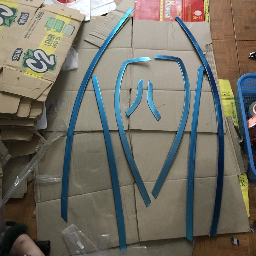 Nẹp viền inox cong kính theo xe Chevrolet Captiva 2007- 2008 2009 2010 2011 2012 2013 2014 2015 2016 2017 2018 2019