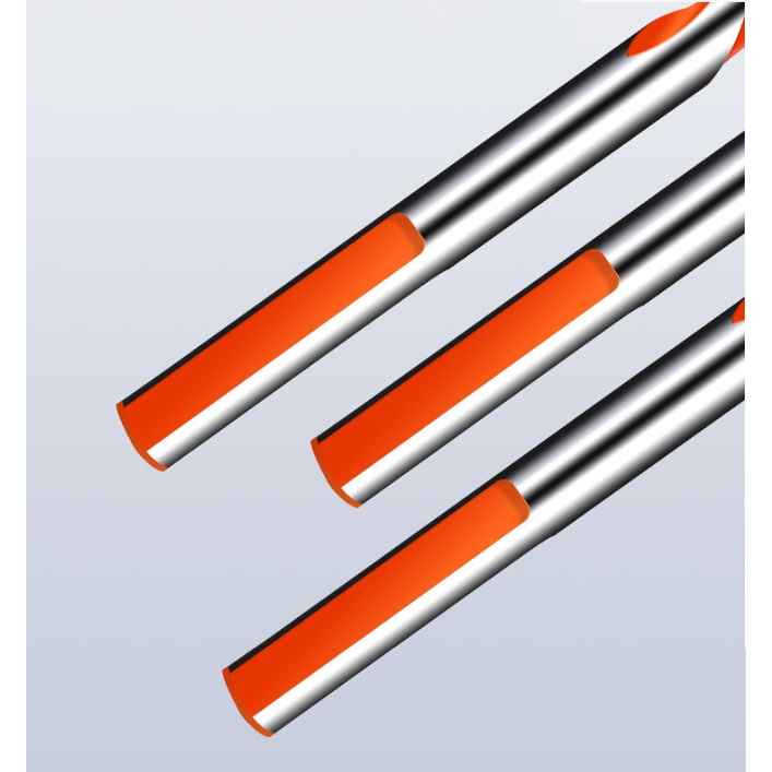 Mũi Khoan Đa Năng 2 Cạnh Chân Tam Giác Chân Tròn Khoan Tường, Kính, Đá, Gạch Men, Mũi khoan đa năng ATO chống ghỉ xịn