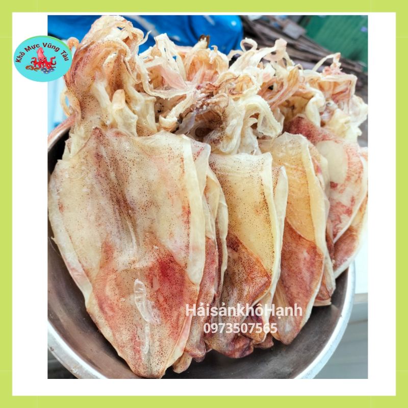 Mực khô Vũng Tàu như hình( size 55- 60con 1kg)