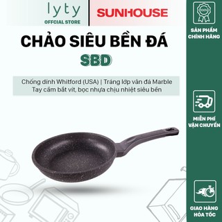 Chảo siêu bền đá sunhouse sbdxx - | siêu chống dính - bền - đẹp