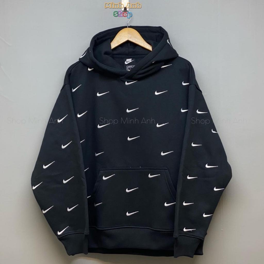 Áo Hoodie Nike Swoosh Chất Nỉ Dày - Hàng Chuẩn Đẹp. Fom Dáng Unisex Đủ Size Chính Hãng
