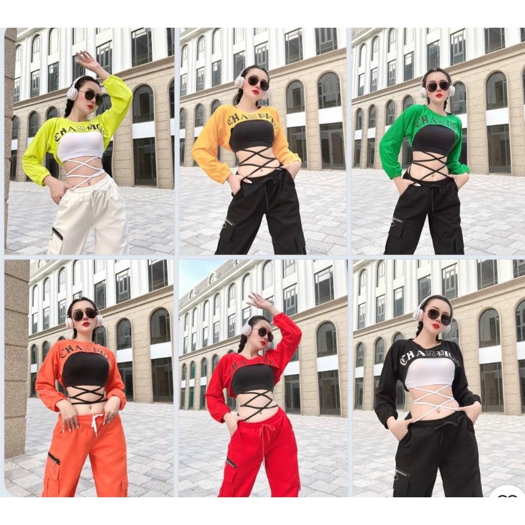 Đồ tập gym nữ bộ thể thao Set tập 3 món có tách lẻ áo quần tập gym,yoga, Zumba,aerobic,hiphop,trang phục diễn nữ