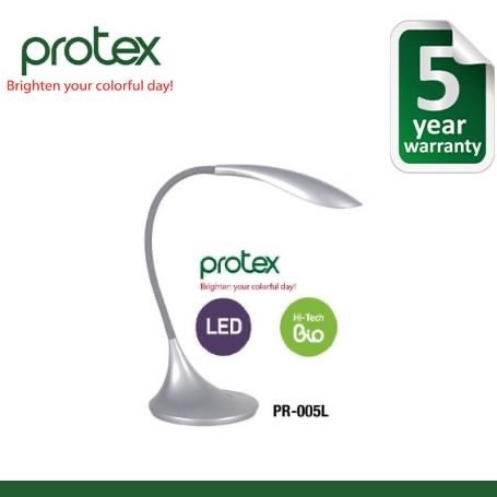 Đèn Bàn LED Protex Model Pr005L Chống Cận Thị - Màu Bạc