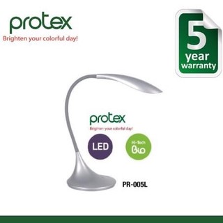 Đèn bàn led protex model pr005l chống cận thị - màu bạc
