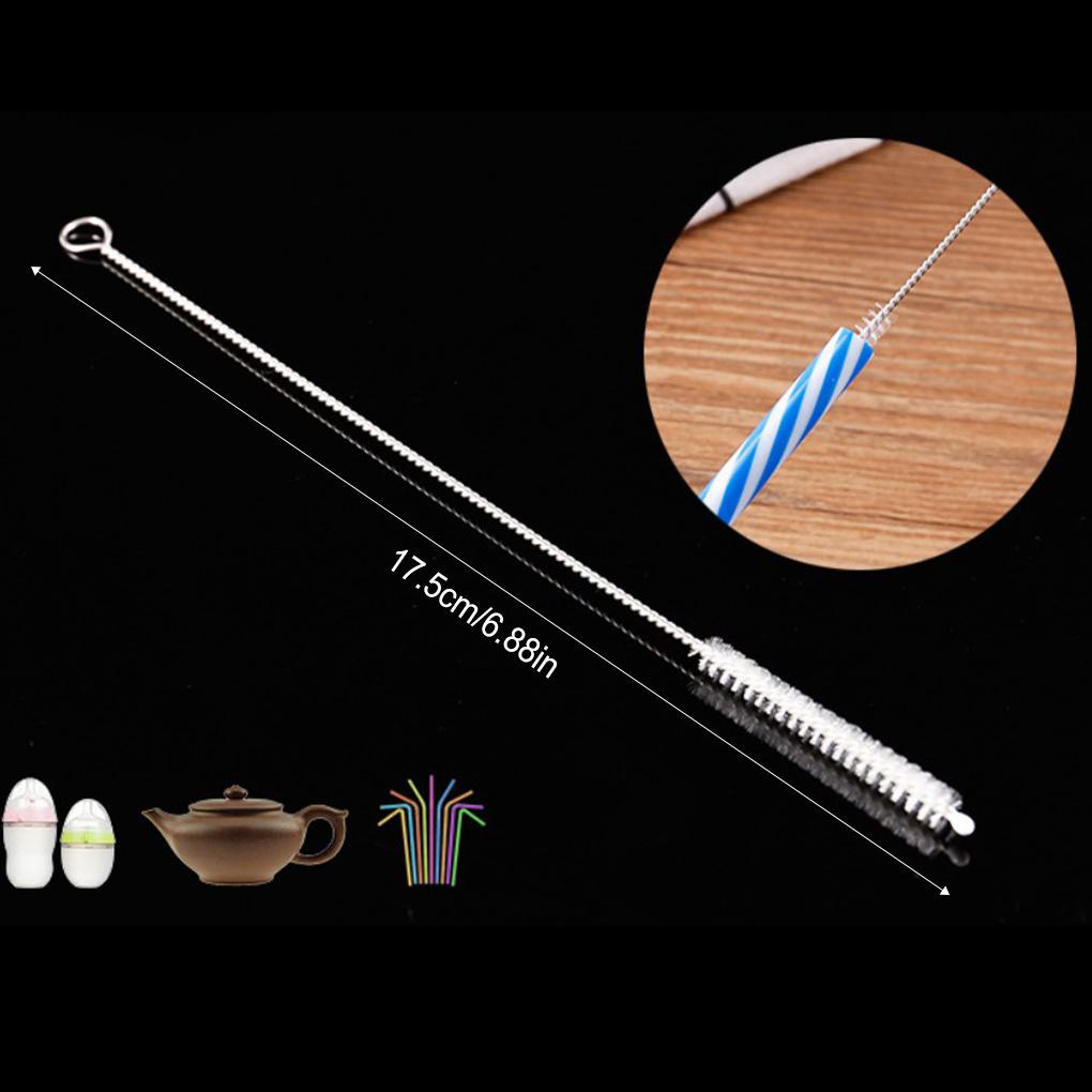 Cọ Vệ Sinh Ống Hút Tay Cầm Dài Có Móc Treo Tiện Dụng Cho Nhà Bếp