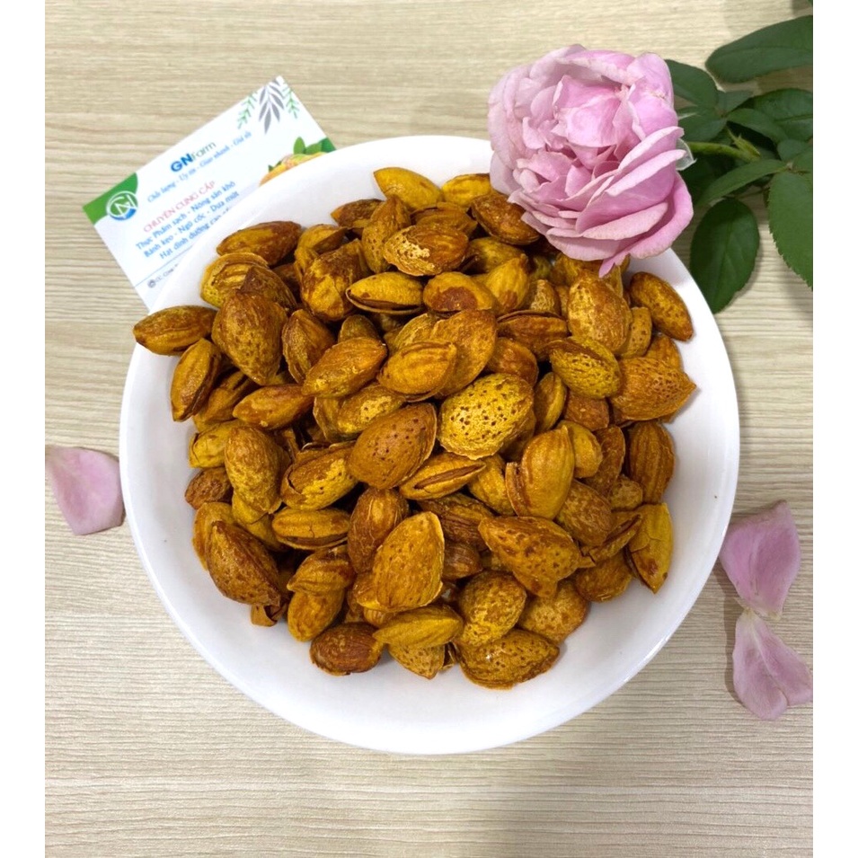 Hạnh Nhân Rang Bơ Vỏ Mỏng Mỹ Hạt Dinh Dưỡng Healthy Nuts - Túi 500g/1kg