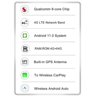 Android Box Carlin Kit thế hệ mới 4-64  Andorid 12 ( cập nhật mới nhất 2/2023 )