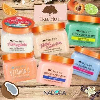 [Đủ Mùi-Đủ Size] Tẩy Da Chết Toàn Thân Tree Hut Shea Sugar Scrub