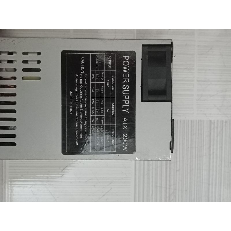 Nguồn flex ITX 200w cho pc