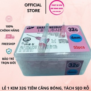 [LẺ 1 Kim 30G/32G/34G] Kim tiêm dưỡng chất 30G/32G/34G, tiêm căng bóng, tách sẹo rỗ - Hàng chính hãng y khoa