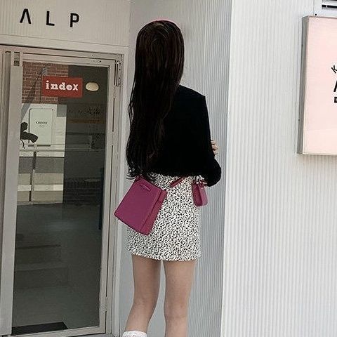 Jiashucheng Áo Khoác Cardigan Hai Dây Màu Đen Dáng Ngắn Chất Liệu Lụa Mỏng Cao Cấp Thời Trang Cho Nữ