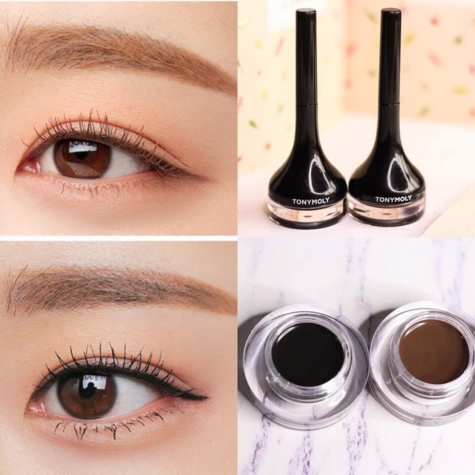 Kẻ Mắt Dạng Gel Tonymoly Backstage Gel Eyeliner Cao Cấp Chuyên Dùng Cho Makeup
