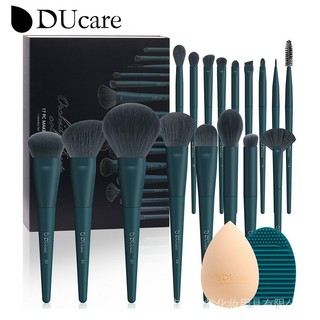 Set 17 Cọ Trang Điểm Chuyên Nghiệp DUcare Kèm Mút Tán Và Cọ