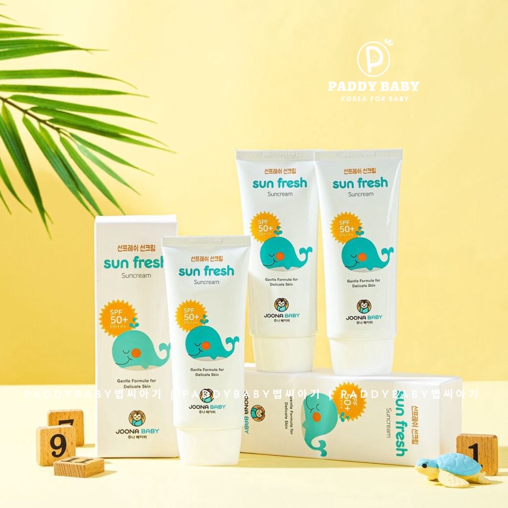 Kem chống nắng spf50 sun fresh dành cho bé joona baby hàn quốc - ảnh sản phẩm 2