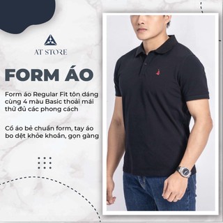 ÁO POLO BASIC THÊU LOGO CÁNH THUYỀN
