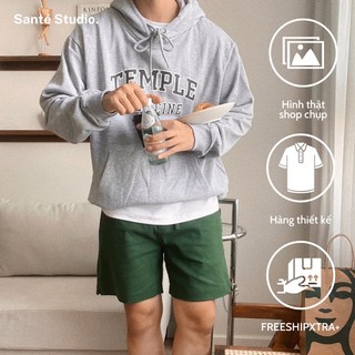 SANTÉ STUDIO - Quần short / quần đùi nam vải kaki form ngắn trên gối - JEJU SHORT.