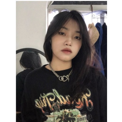 NRVP Áo Thun Unisex Mùa Hè Dáng Suông Tay Cộc Phong Cách Hàn Quốc Cho Nam Nữ