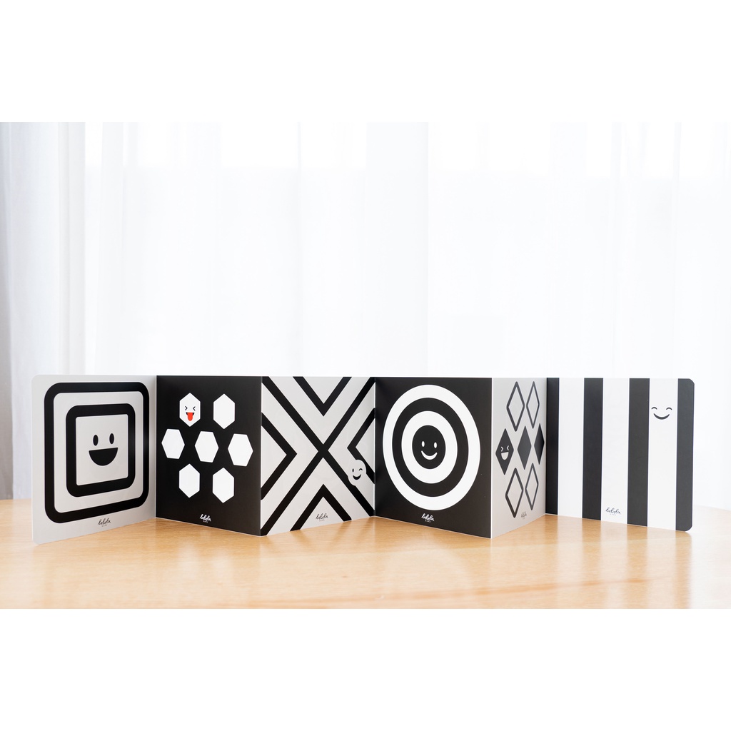 Bộ thẻ gấp kích thích thị giác phát triển giác quan cho bé Homedy Kids