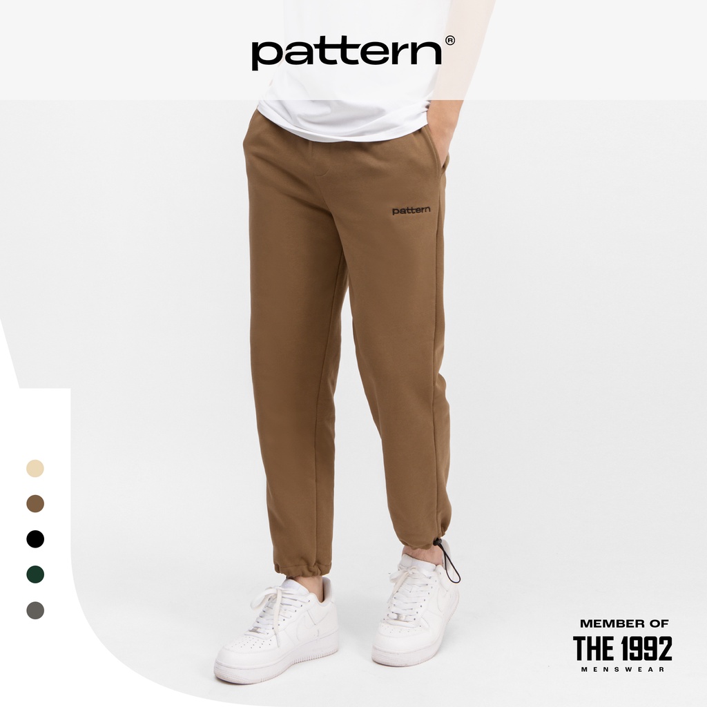 Quần dài Jogger nỉ PATTERN có dây rút gấu PQ013