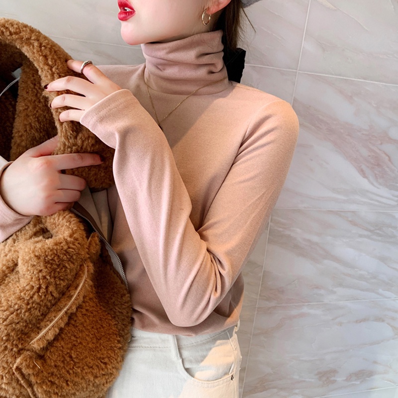 NRVP Áo Thun Nữ Dài Tay Dáng Rộng Thời Trang Hàn Quốc