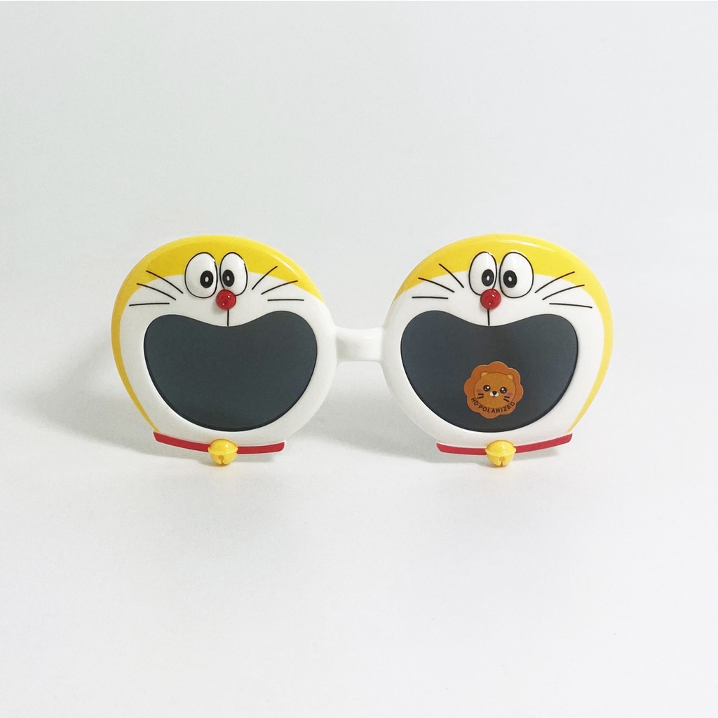 Kính mát trẻ em JJ8072 gọng nhựa dẻo cao cấp, kiểu kính hình doreamon nhiều màu đáng yêu dành cho bé từ 2 đến 7 tuôi