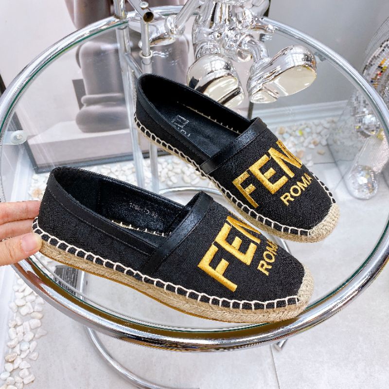 Giày Mọi Slipon FD Đế Cói Mềm Êm Fullbox Cao Cấp