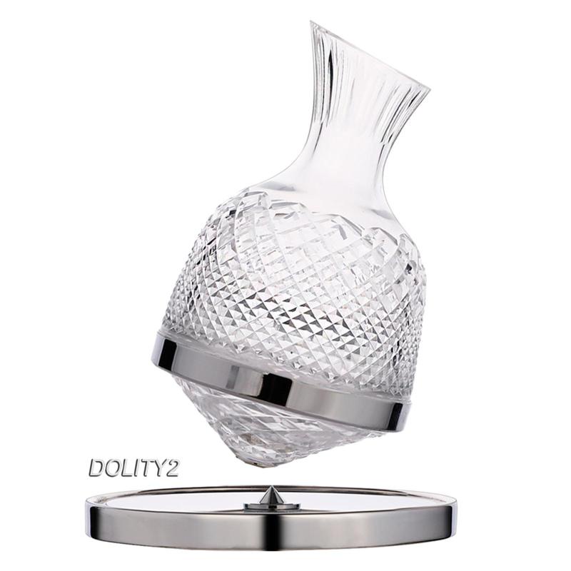 [Dolity2] Cốc Trong Suốt Xoay Trang Trí Tiệc Cưới / Nội Thất Nhà