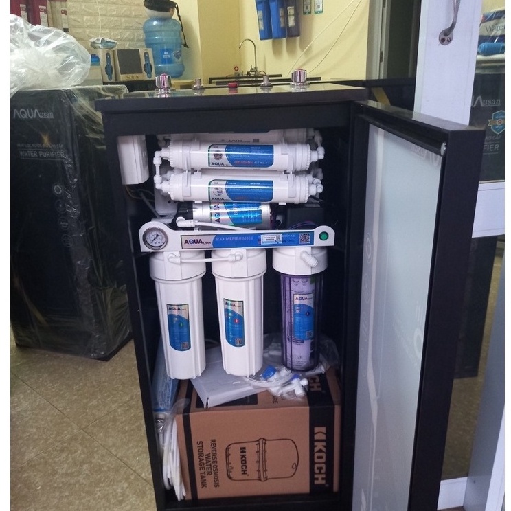 Máy lọc nước 2 vòi Nóng Nguội AQuausan mẫu mới 2022