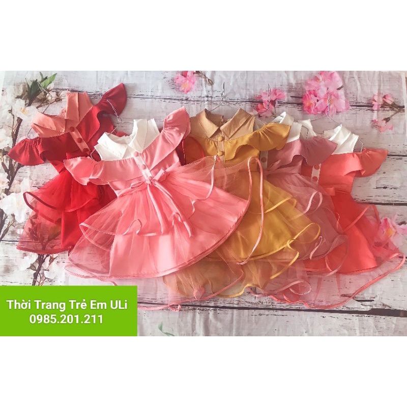 Đầm trễ vai 10-42kg (kèm ảnh thật)