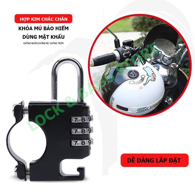 MÓC KHOÁ MŨ BẢO HIỂM