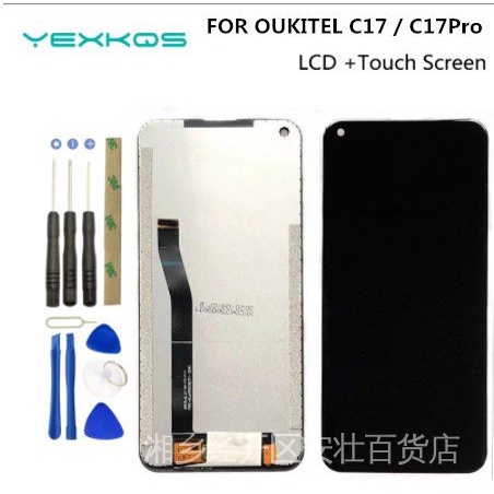 Màn Hình Cảm Ứng LCD 100% Chính Hãng Mới 6.35 inch Oukitel C17 pro + Thay Thế Cho Oukitel C17PRO IJCX