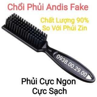 Cây phủi tóc barber lông mềm loại tốt, chổi phủi tóc andis fake cho thợ.