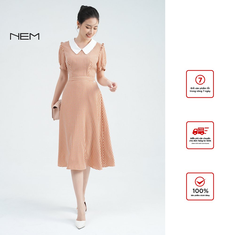 Đầm nữ thiết kế cao cấp NEM Fashion 41422