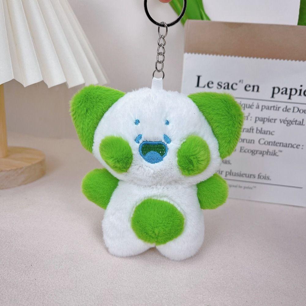 Móc Khóa Hình Mèo Nhồi Bông Mềm Mại Dễ Thương