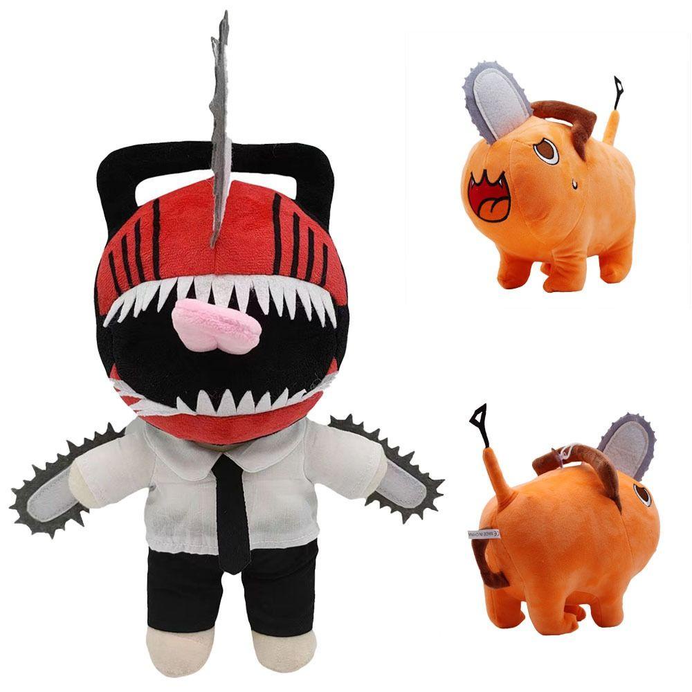 Thú Nhồi Bông Mềm Hình Nhân Vật Anime Chainsaw Man Pochita Dùng Làm Quà Tặng Cho Bé