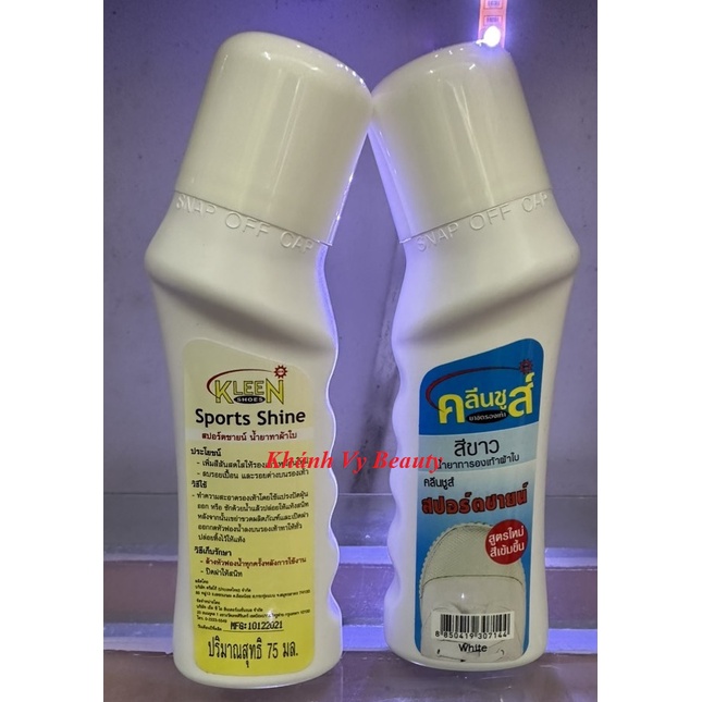 Xi đánh giầy nước Kleen 75ml - Thái Lan
