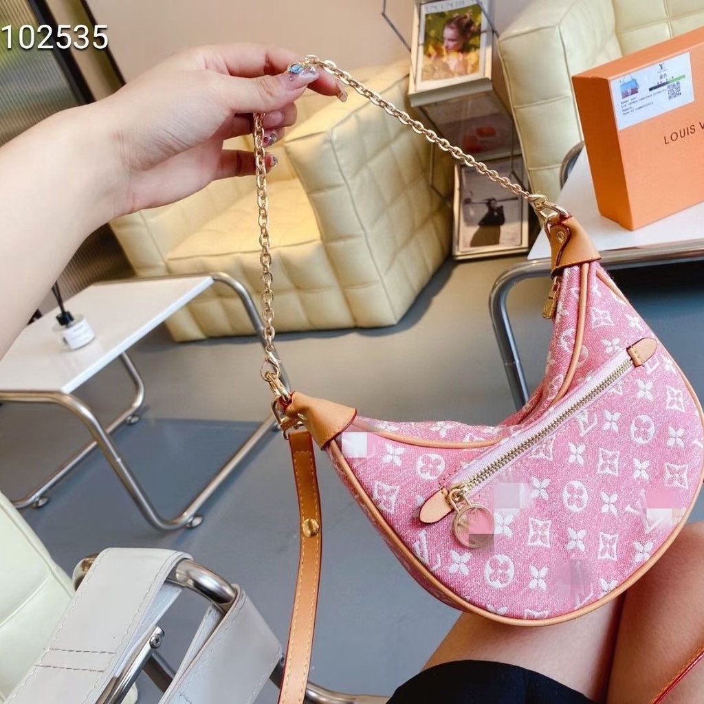 Túi Xách Denim Màu Trắng Thiết Kế Mới Đơn Giản Thời Trang Dành Cho Mùa Hè