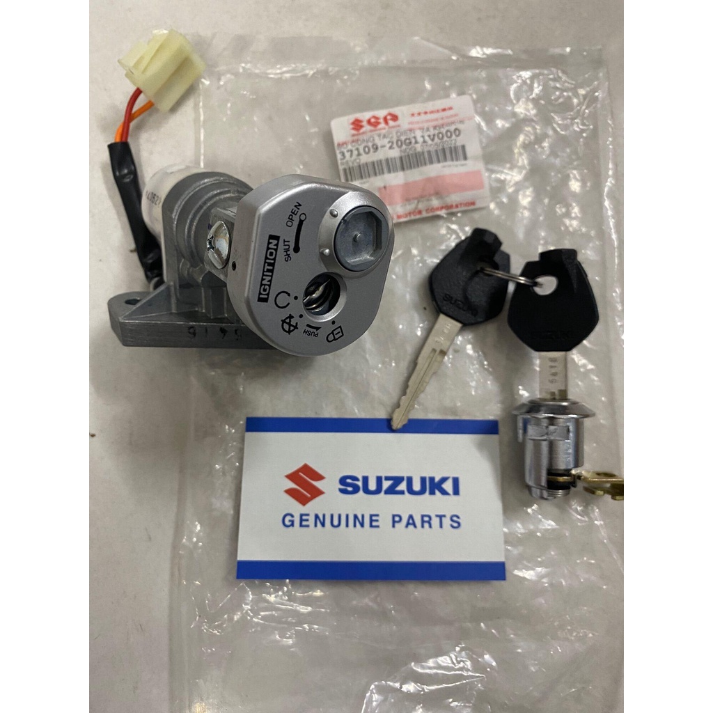 Bộ ổ khoá revo shogun 125 suzuki chính hãng