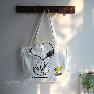 túi vải tote Snoopy đeo vai