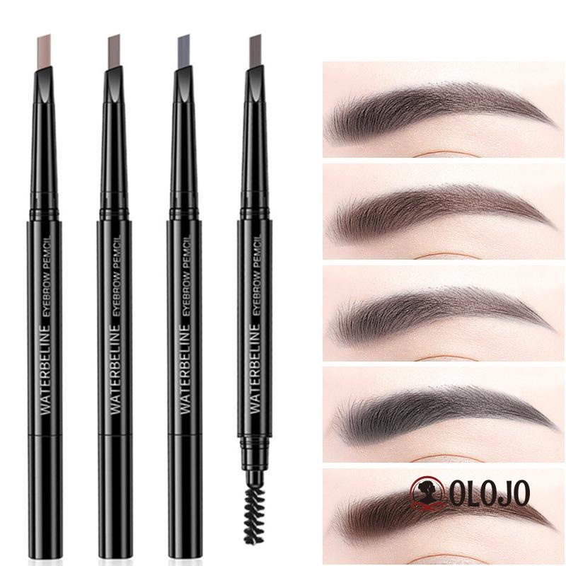 Bút Kẻ Lông Mày Hai Đầu Chống Thấm Nước Và Mồ Hôi Không Nhòe Tạo Hiệu Ứng Ba Chiều