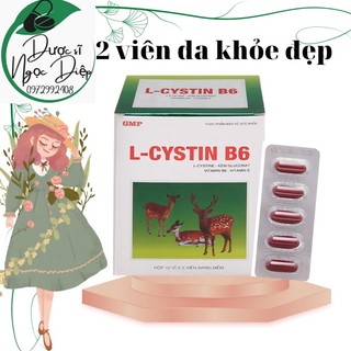 L-Cystin B6 làm đẹp da, tóc, móng hộp 60 viên
