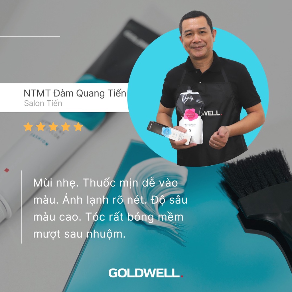 Màu nhuộm thời trang Goldwell NEWANCE by TOPCHIC Permanent Hair Color FASHION 80ml