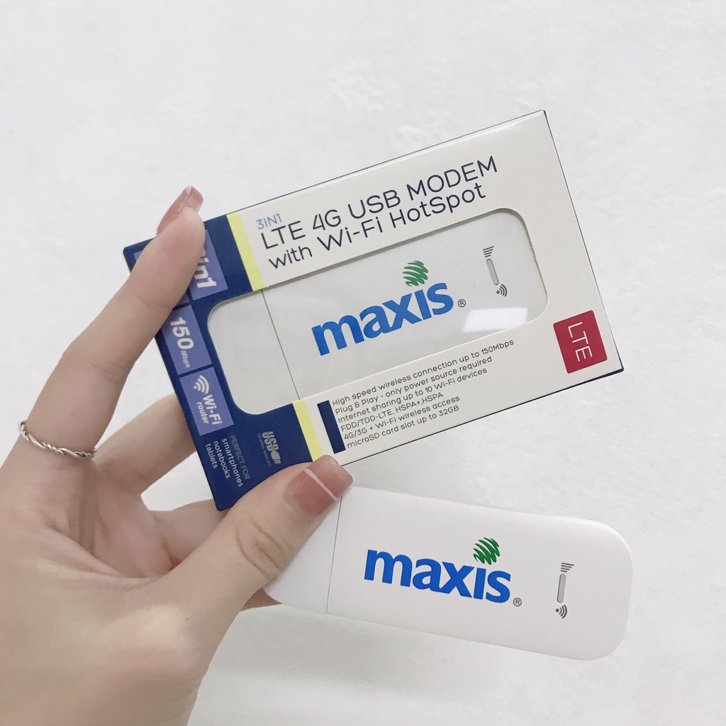 BỘ PHÁT WIFI KHÔNG DÂY BÁN CHẠY TỐC ĐỘ SỐ 1 HIỆN NYA USB 4G MAXIS MF70 WIFI MỌI NƠI