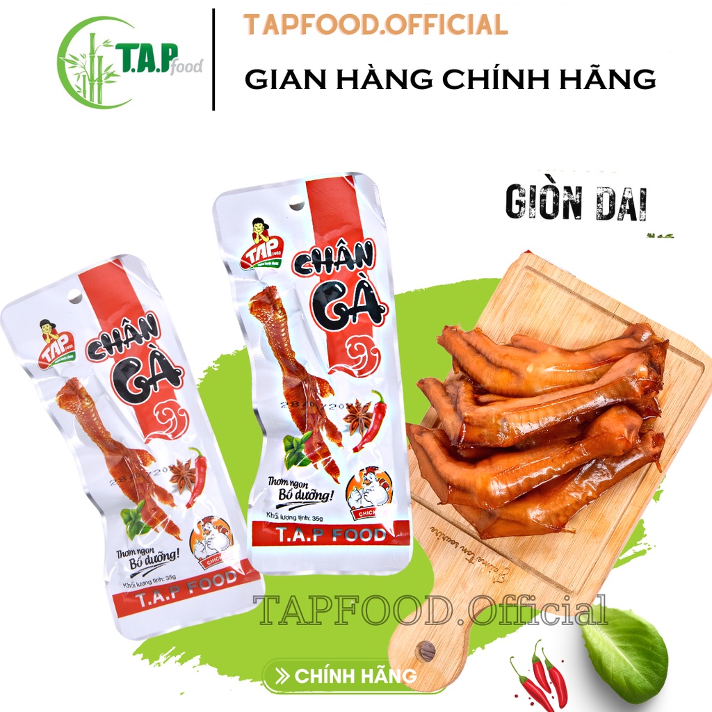 Chân gà - vịt cay Việt Nam - Ủ vị Tứ Xuyên - TAPFOOD- thơm ngon chuẩn vị - FREESHIP - Giòn dai tươi mới