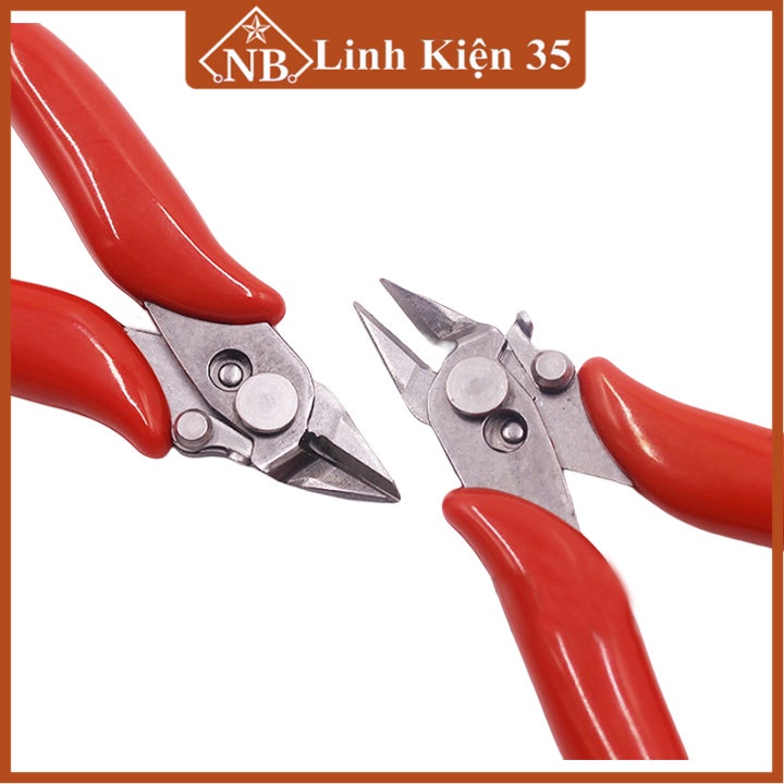Kìm cắt chân linh kiện LK35 3.5 Inch siêu sắc bằng thép không gỉ, tay cầm êm ái